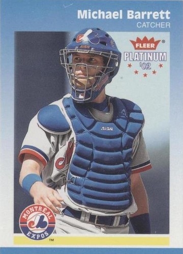 2002 Fleer Platinum - Michael Barrett #103