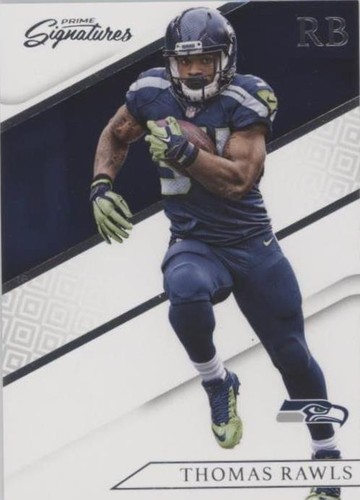 2016 Panini Prime Signatures Thomas Rawls #110