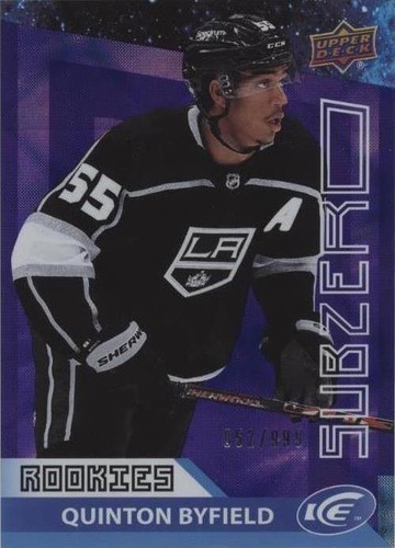 2021-22 Upper Deck Ice - Quinton Byfield #SZ-57