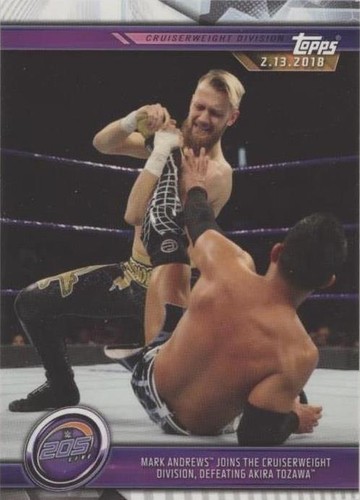 2019 Topps WWE Road to Wrestlemania - Akira Tozawa Mark Andrews #48