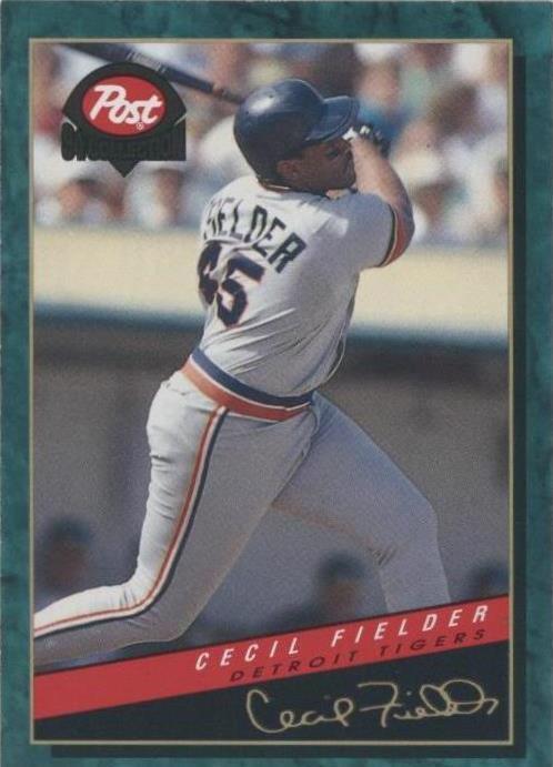 1994 Post Collection - Cecil Fielder #17