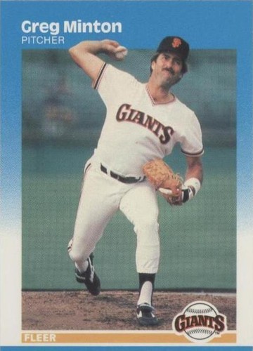 1987 Fleer - Greg Minton #282