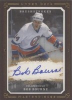 2008-09 Upper Deck Masterpieces - Bob Bourne #MB-BB