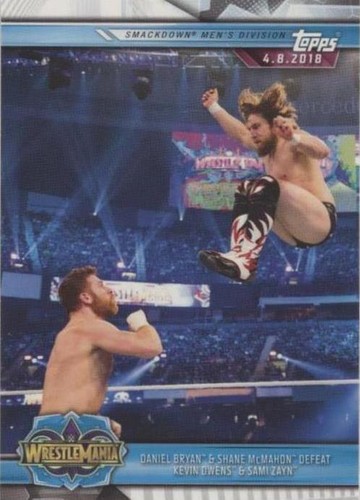 2019 Topps WWE Road to Wrestlemania - Daniel Bryan #95