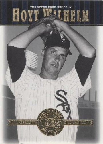 2001 Upper Deck Hall of Famers - Hoyt Wilhelm #20
