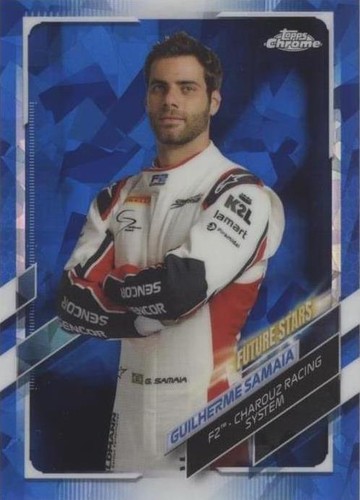 2021 Topps Chrome Sapphire Edition Formula 1 - Guilherme Samaia #71