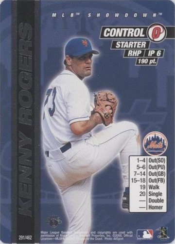 2000 MLB Showdown - Kenny Rogers #291