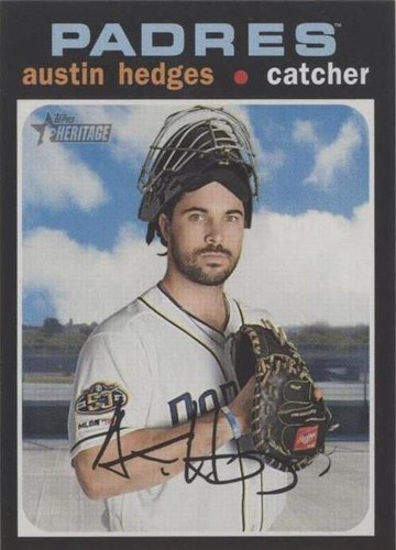 2020 Topps Heritage - Austin Hedges #104