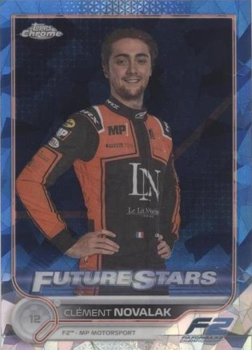 2022 Topps Chrome Sapphire Edition Formula 1 - Clement Novalak #88