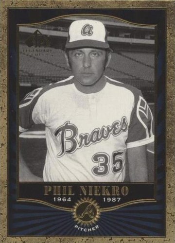 2001 SP Legendary Cuts - Phil Niekro #4