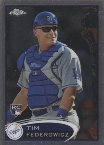 2012 Topps Chrome - Tim Federowicz #157