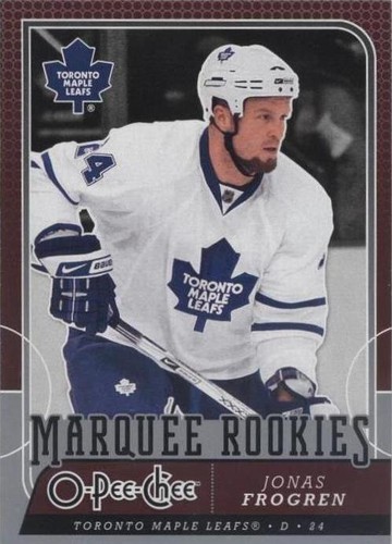 2008-09 O-Pee-Chee - Jonas Frogren #797