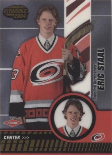 2003-04 Pacific Invincible - Eric Staal #105