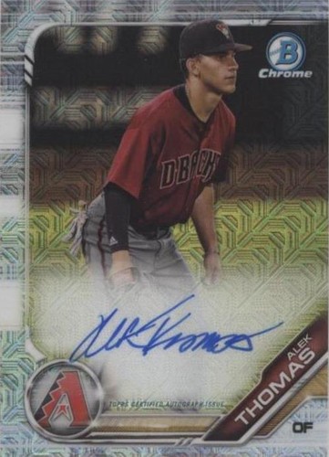 2019 Bowman - Alek Thomas #BMA-AT