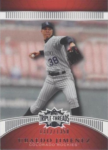 2010 Topps Triple Threads - Ubaldo Jimenez #112