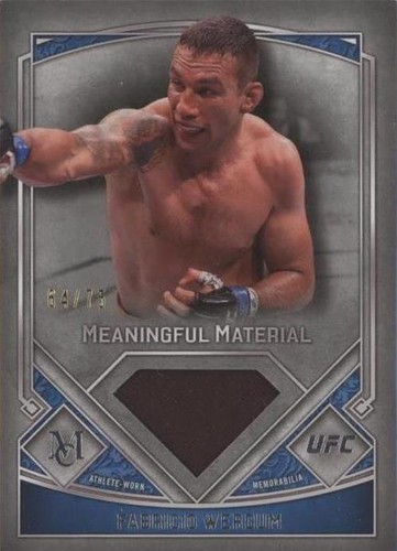 2017 Topps UFC Museum Collection - Fabricio Werdum #MMR-FW