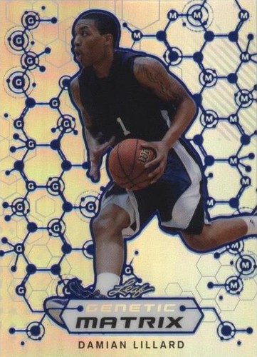 2013 Leaf Rookie Retro - Damian Lillard #GM-DL1