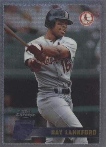 1996 Topps Chrome - Ray Lankford #130