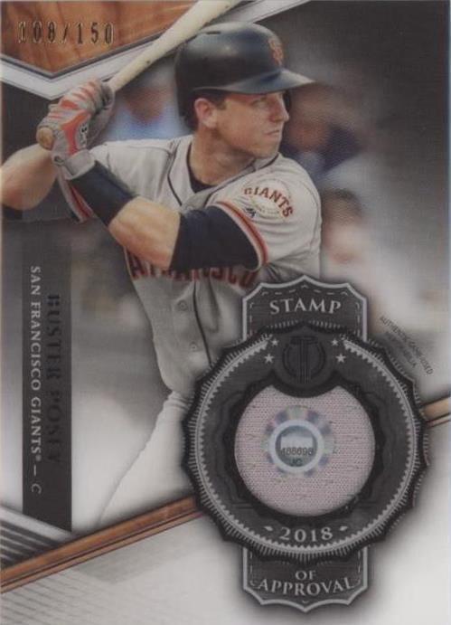 2018 Topps Tribute - Buster Posey #SOA-BP