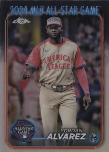 2024 Topps Chrome Update Series - Yordan Alvarez #ASGC-9