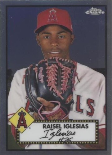2021 Topps Chrome Platinum Anniversary - Raisel Iglesias #381