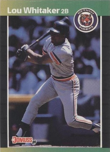 1989 Donruss - Lou Whitaker #298