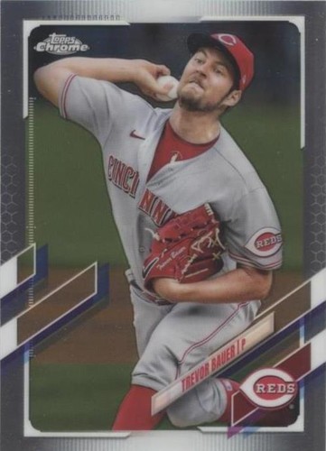 2021 Topps Chrome - Trevor Bauer #77