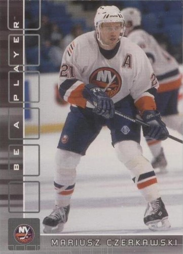2001-02 In the Game Be A Player Memorabilia - Mariusz Czerkawski #289
