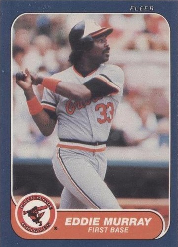 1986 Fleer - Eddie Murray #282