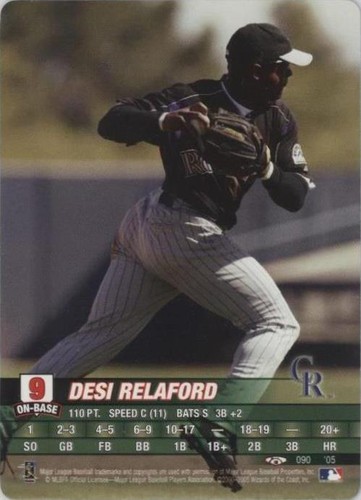 2005 MLB Showdown Trading Deadline - Desi Relaford #090