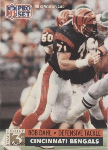 1991 Pro Set Bob Dahl #801