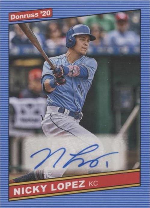 2020 Panini Donruss - Nicholas Lopez #86S-NL