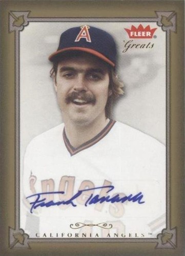 2004 Fleer Greats of the Game - Frank Tanana #GBA-FT