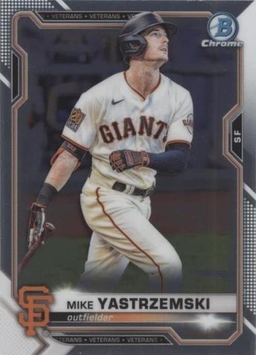 2021 Bowman Chrome - Mike Yastrzemski #79