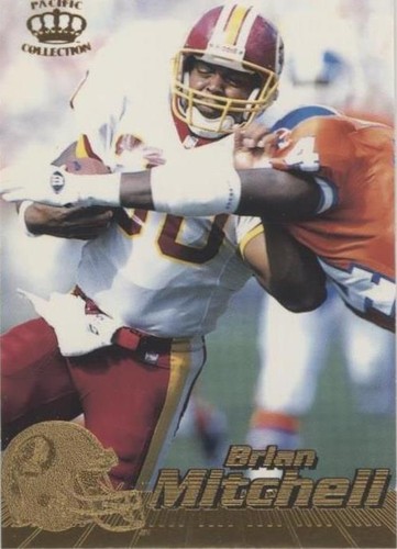 1996 Pacific Crown Collection Brian Mitchell #448
