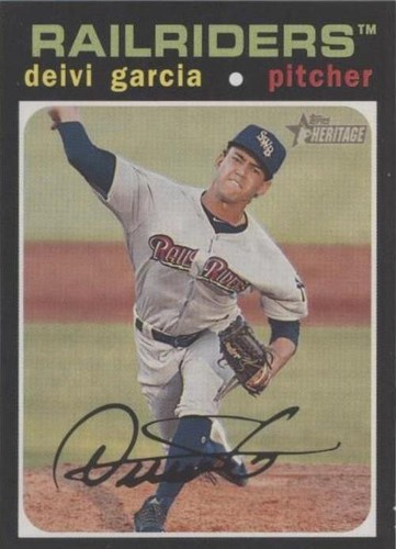2020 Topps Heritage Minor League Edition - Deivi Garcia #124