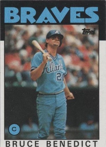1986 Topps - Bruce Benedict #78