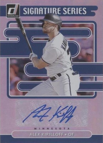 2021 Panini Donruss - Alex Kirilloff #SS-AK