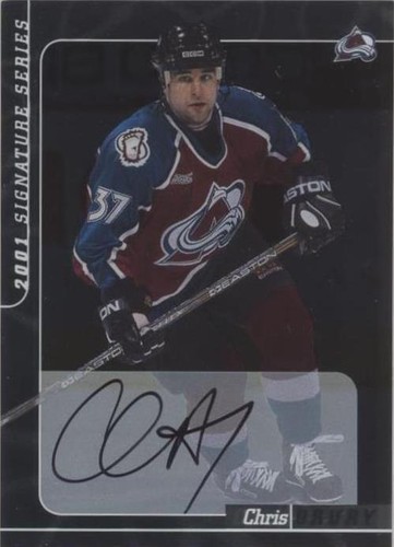 2000-01 In the Game Be A Player Signature Series - Chris Drury #70