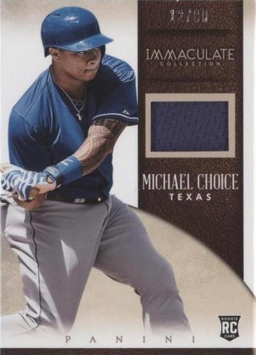 2014 Panini Immaculate Collection - Michael Choice #35