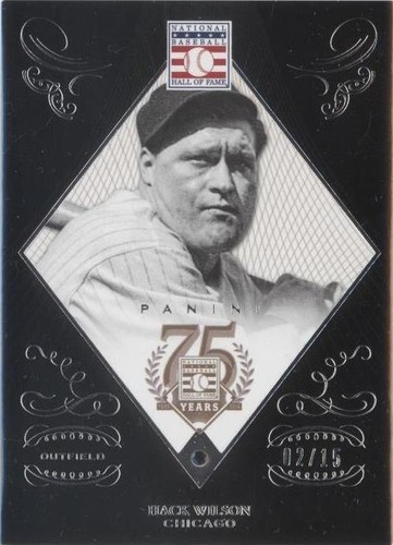 2014 Panini Hall of Fame - Hack Wilson #75