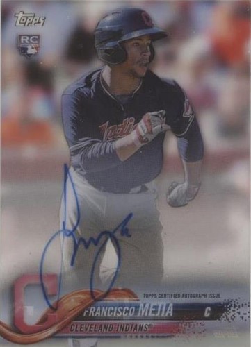 2018 Topps Clearly Authentic Autographs - Francisco Mejia #CAA-FM