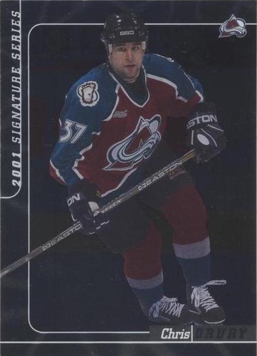 2000-01 In the Game Be A Player Signature Series - Chris Drury #82