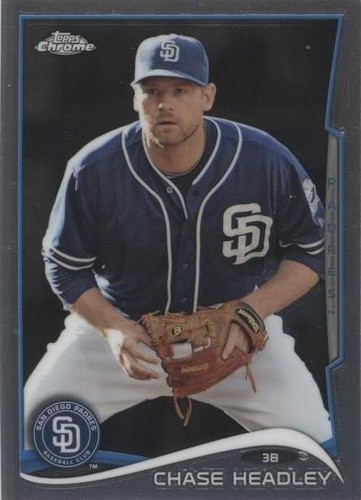 2014 Topps Chrome - Chase Headley #53