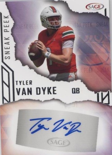 2023 SAGE Low Series Tyler Van Dyke #SPA-TVD