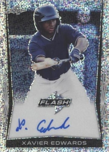 2018 Leaf Flash - Xavier Edwards #BA-XE1