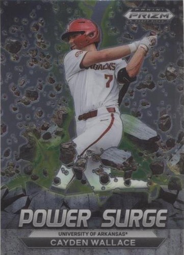 2022 Panini Prizm Draft Picks - Cayden Wallace #PS-CW