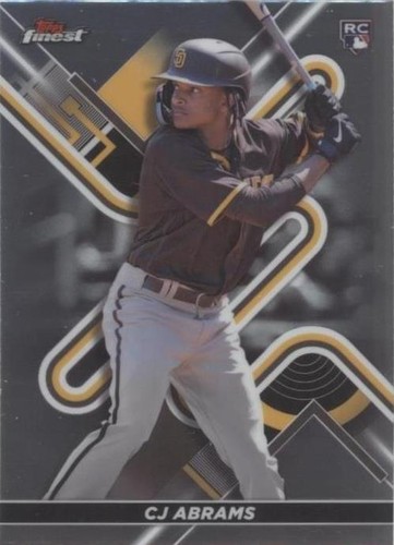 2022 Topps Finest - C.J. Abrams #39