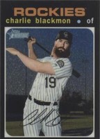 2020 Topps Heritage - Charlie Blackmon #THC-420