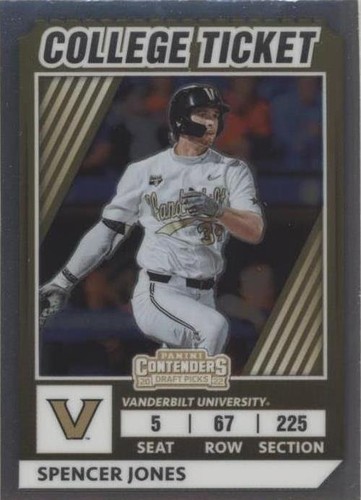 2022 Panini Elite Extra Edition - Spencer Jones #CTO-27